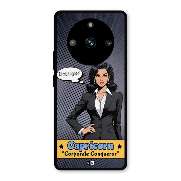 Conqueror Capricorn Metal Back Case for Realme 11 Pro Plus