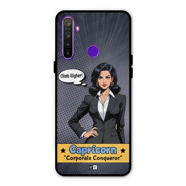 Conqueror Capricorn Metal Back Case for Realme 5