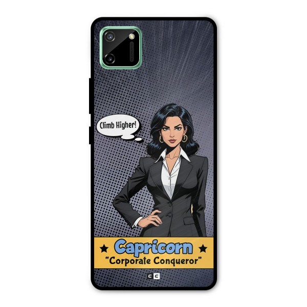 Conqueror Capricorn Metal Back Case for Realme C11