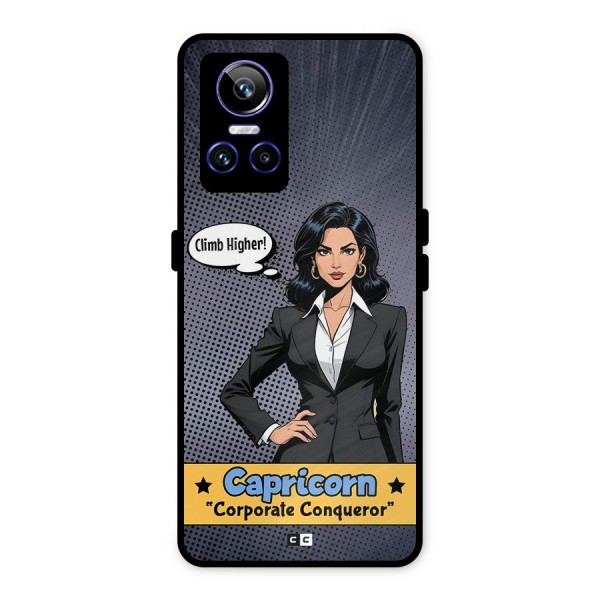 Conqueror Capricorn Metal Back Case for Realme GT Neo 3