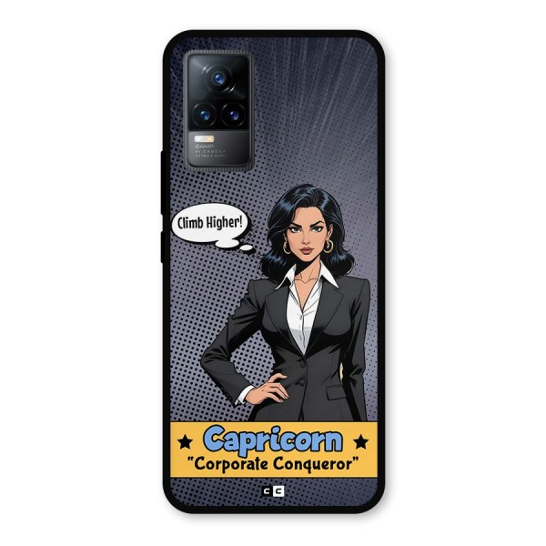 Conqueror Capricorn Metal Back Case for Vivo Y73