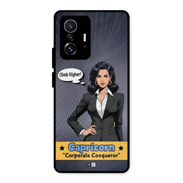 Conqueror Capricorn Metal Back Case for Xiaomi 11T Pro