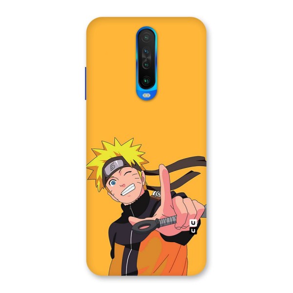 Cool Aesthetic Naruto Back Case for Poco X2