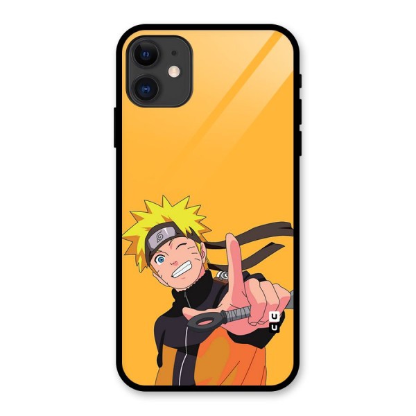 Cool Aesthetic Naruto Glass Back Case for iPhone 11