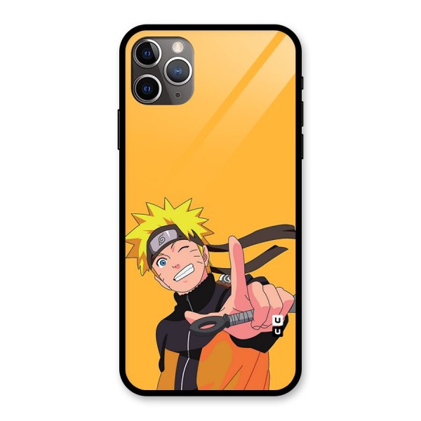 Cool Aesthetic Naruto Glass Back Case for iPhone 11 Pro Max