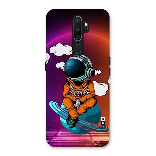 Cool Astraunaut Relaxing Back Case for Oppo A5 (2020)