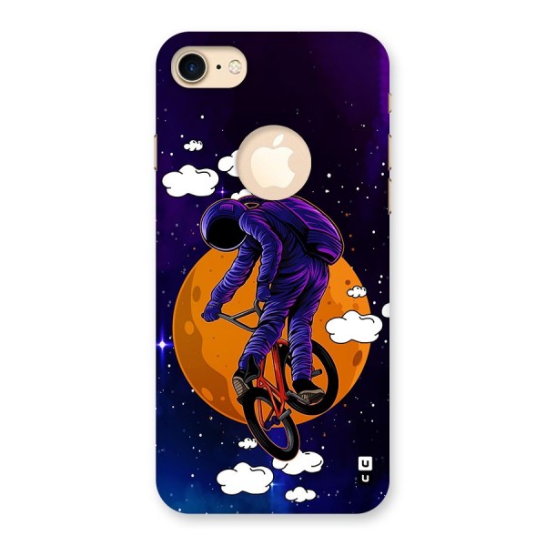 Cool Astro Cyclist Back Case for iPhone 7 Logo Cut