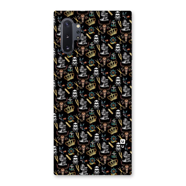 Cool Barber Pattern Back Case for Galaxy Note 10 Plus