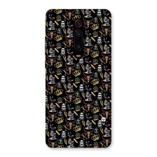 Cool Barber Pattern Back Case for Redmi K20 Pro