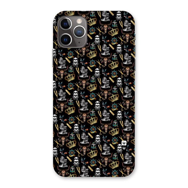 Cool Barber Pattern Back Case for iPhone 11 Pro Max