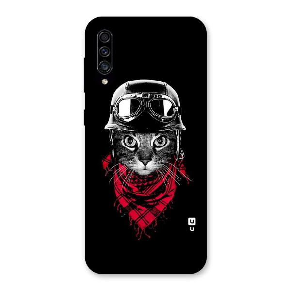 Cool Biker Cat Back Case for Galaxy A30s