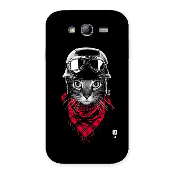 Cool Biker Cat Back Case for Galaxy Grand Neo