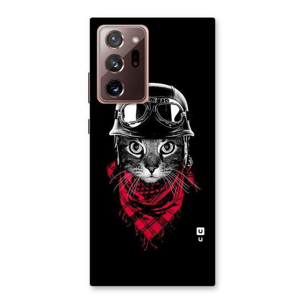 Cool Biker Cat Back Case for Galaxy Note 20 Ultra