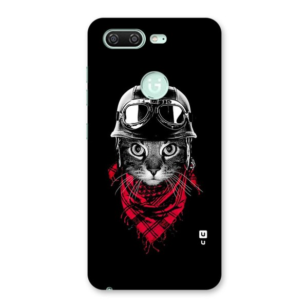 Cool Biker Cat Back Case for Gionee S10