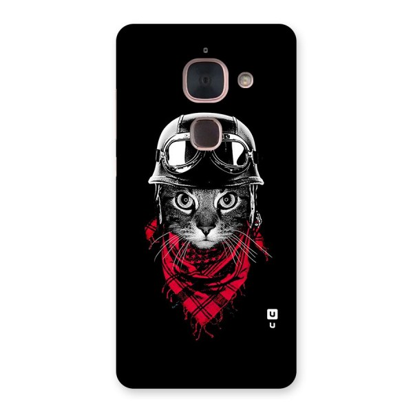 Cool Biker Cat Back Case for Le Max 2