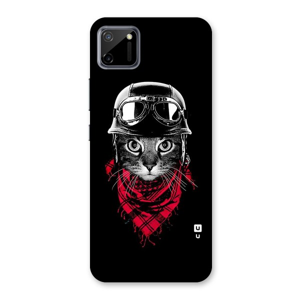 Cool Biker Cat Back Case for Realme C11