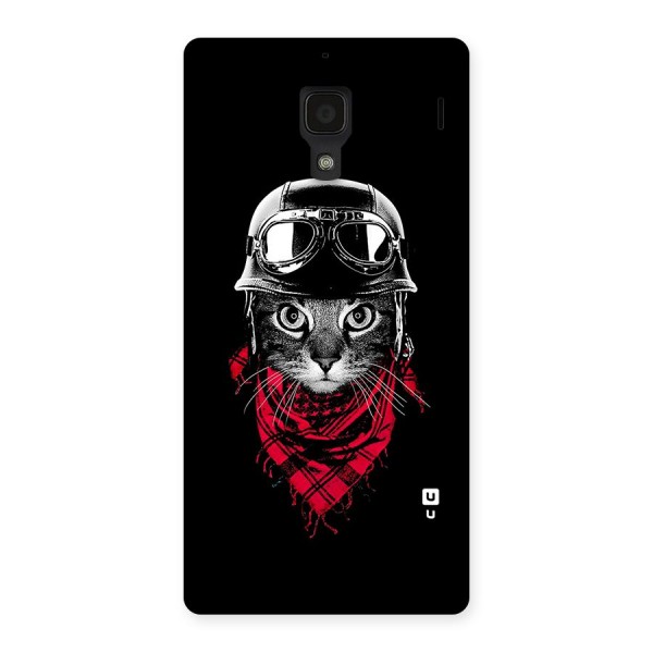 Cool Biker Cat Back Case for Redmi 1S