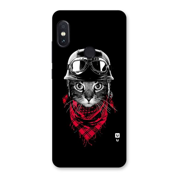 Cool Biker Cat Back Case for Redmi Note 5 Pro