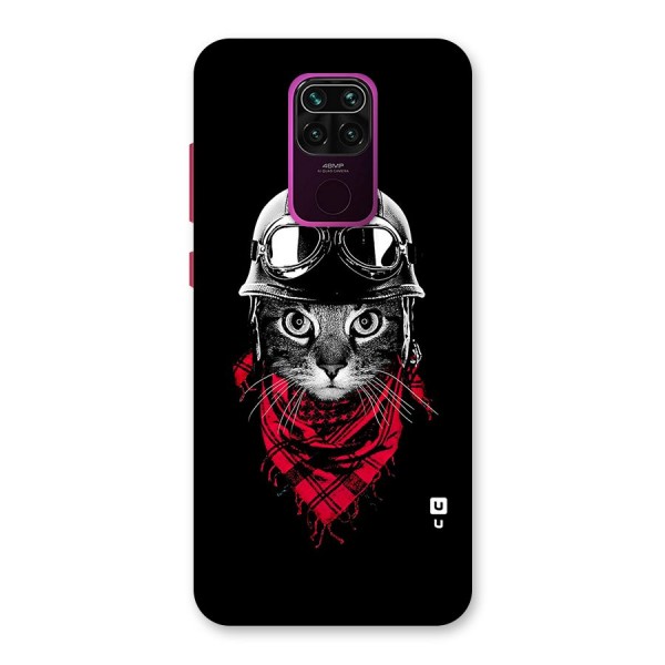 Cool Biker Cat Back Case for Redmi Note 9