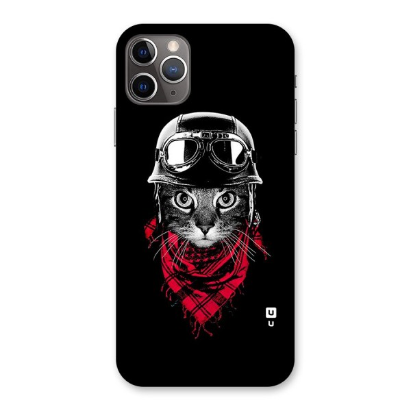 Cool Biker Cat Back Case for iPhone 11 Pro Max