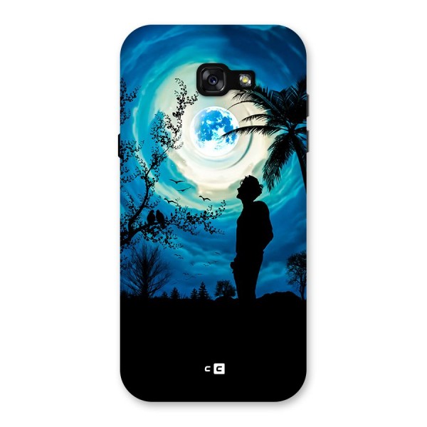 Cool Boy Under Sky Back Case for Galaxy A7 (2017)