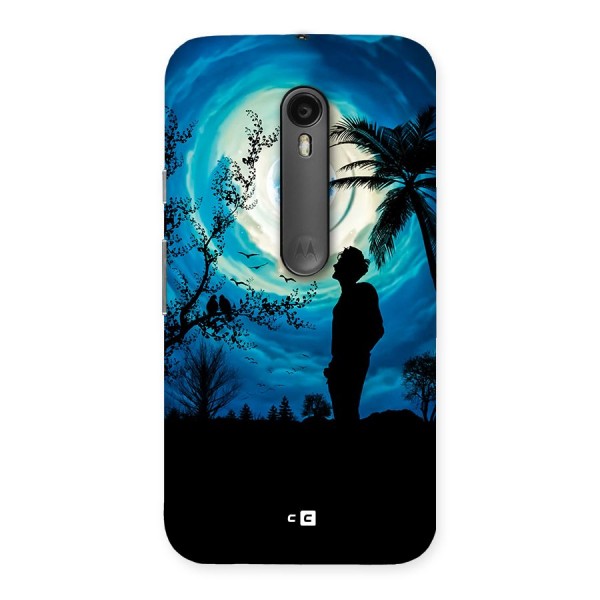 Cool Boy Under Sky Back Case for Moto G Turbo