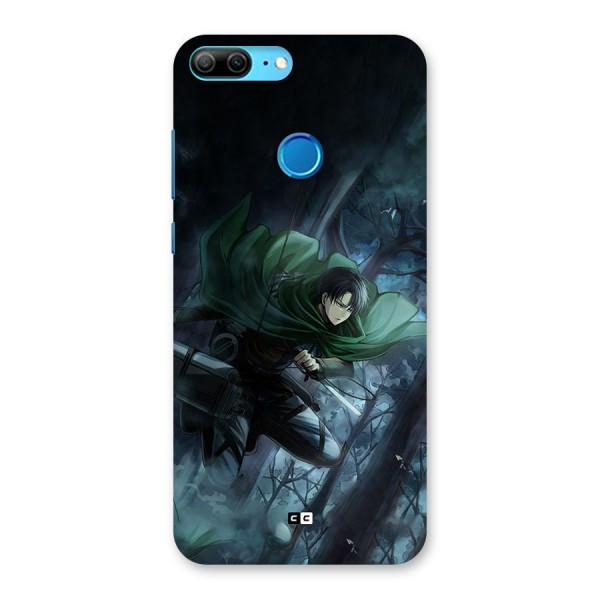 Cool Captain Levi Back Case for Honor 9 Lite