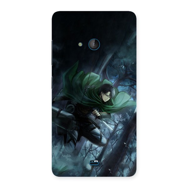 Cool Captain Levi Back Case for Lumia 540