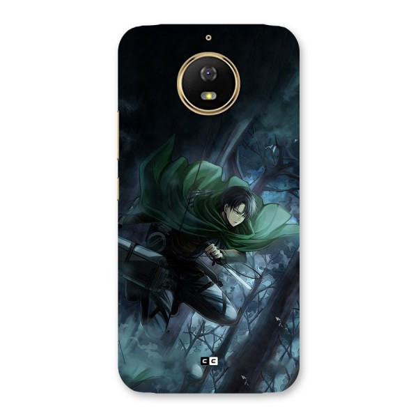 Cool Captain Levi Back Case for Moto G5s