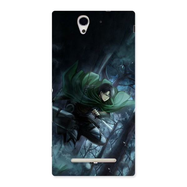 Cool Captain Levi Back Case for Xperia C3