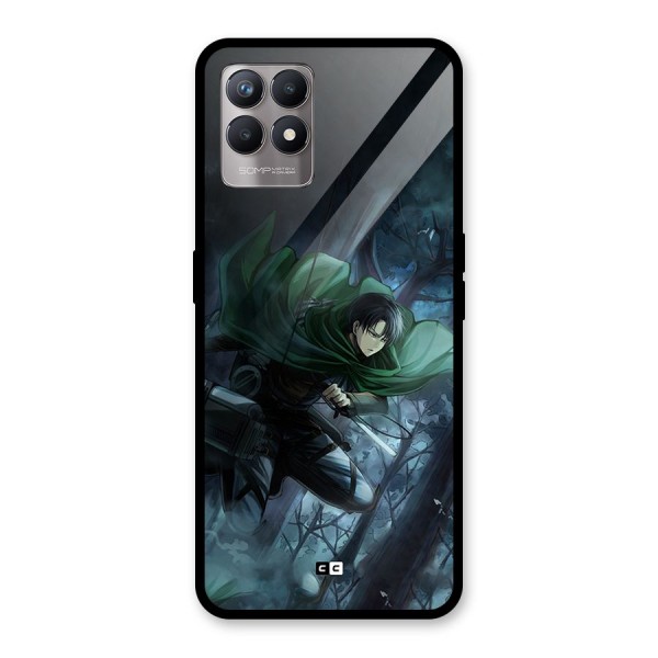 Cool Captain Levi Glass Back Case for Realme Narzo 50