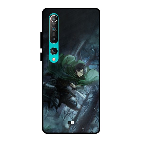 Cool Captain Levi Metal Back Case for Mi 10
