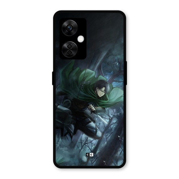 Cool Captain Levi Metal Back Case for OnePlus Nord CE 3 Lite
