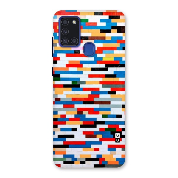 Cool Colors Collage Pattern Art Back Case for Galaxy A21s