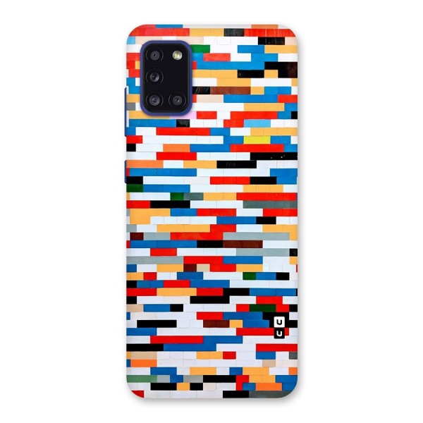 Cool Colors Collage Pattern Art Back Case for Galaxy A31