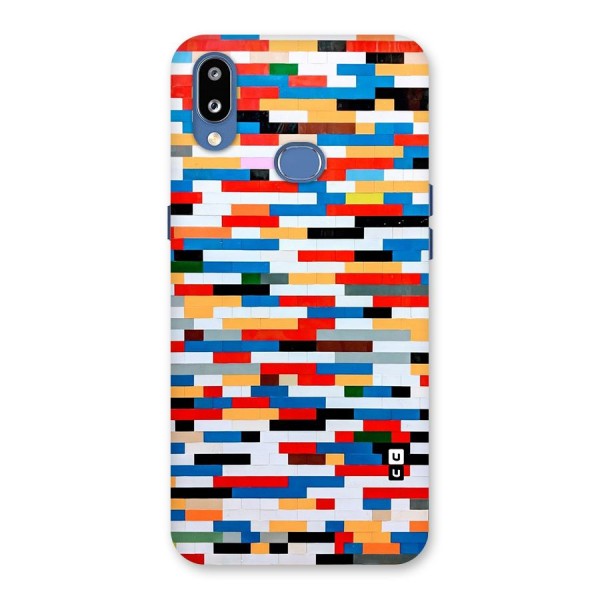 Cool Colors Collage Pattern Art Back Case for Galaxy M01s