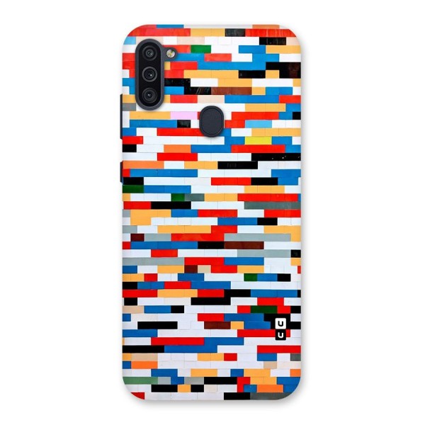 Cool Colors Collage Pattern Art Back Case for Galaxy M11