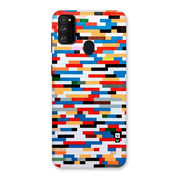 Cool Colors Collage Pattern Art Back Case for Galaxy M21
