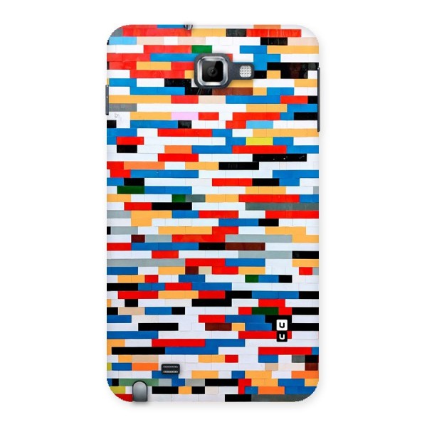 Cool Colors Collage Pattern Art Back Case for Galaxy Note