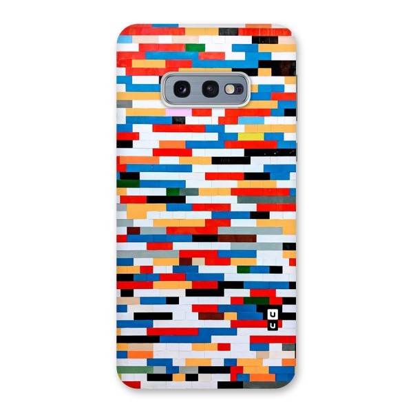Cool Colors Collage Pattern Art Back Case for Galaxy S10e