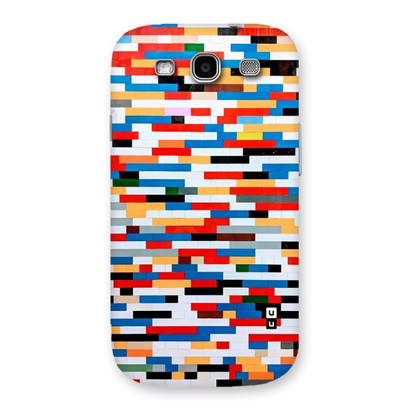 Cool Colors Collage Pattern Art Back Case for Galaxy S3