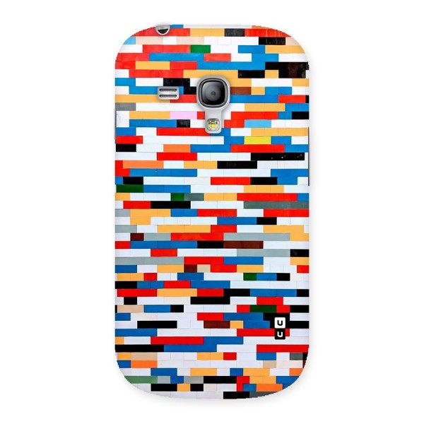 Cool Colors Collage Pattern Art Back Case for Galaxy S3 Mini