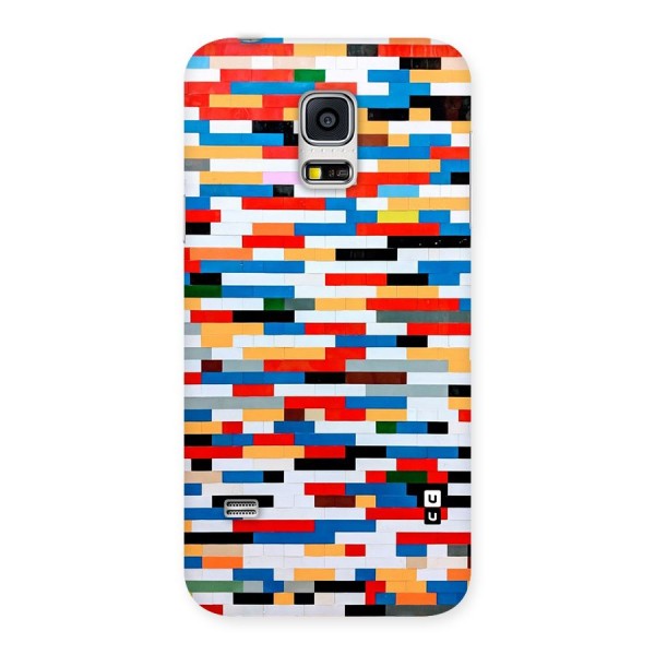 Cool Colors Collage Pattern Art Back Case for Galaxy S5 Mini
