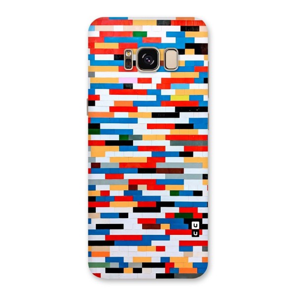 Cool Colors Collage Pattern Art Back Case for Galaxy S8