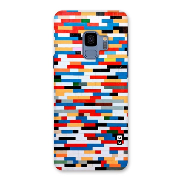 Cool Colors Collage Pattern Art Back Case for Galaxy S9