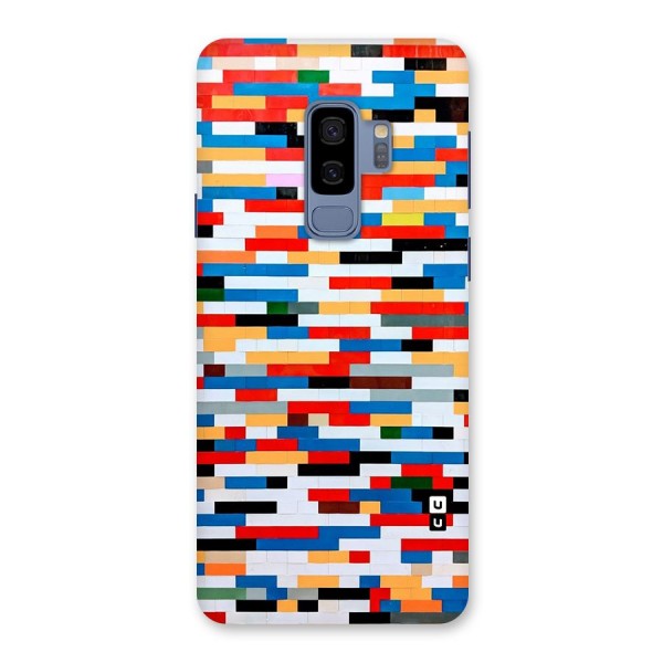Cool Colors Collage Pattern Art Back Case for Galaxy S9 Plus