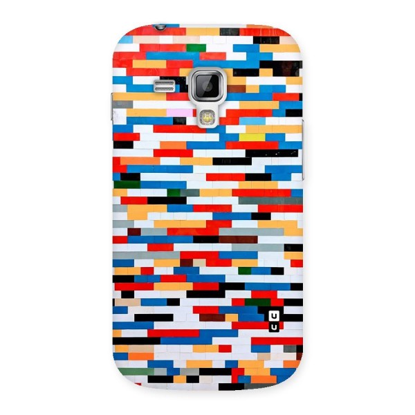 Cool Colors Collage Pattern Art Back Case for Galaxy S Duos