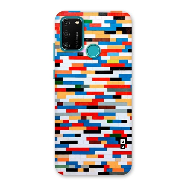 Cool Colors Collage Pattern Art Back Case for Honor 9A