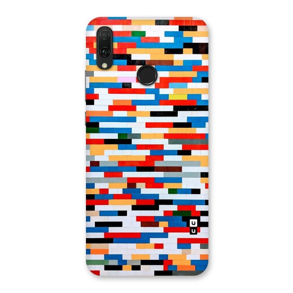 Cool Colors Collage Pattern Art Back Case for Huawei Y9 (2019)