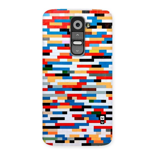 Cool Colors Collage Pattern Art Back Case for LG G2